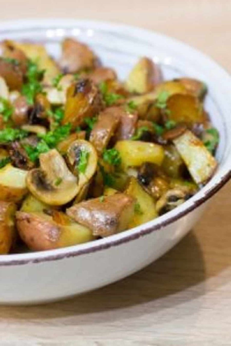 Pommes de terre sarladaises aux champignons