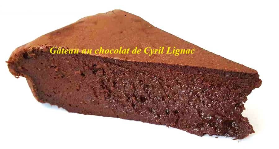 Pour Un Gateau Au Chocolat Si Fondant Et Savoureux De Cyril Lignac