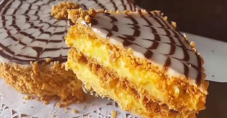 Recette facile et rapide du Mille feuilles sans pâte feuilletée