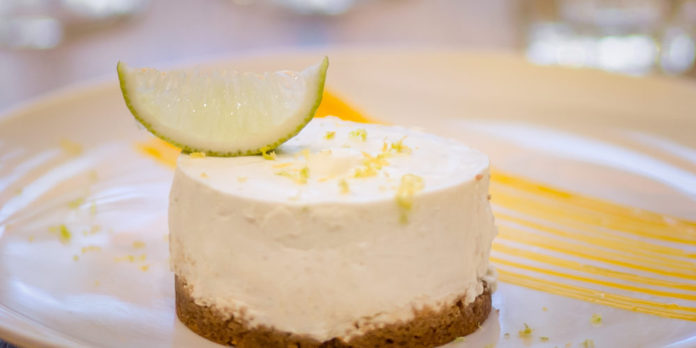 Cheesecake au citron vert sans cuisson