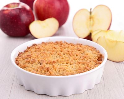 Crumble facile aux pommes express