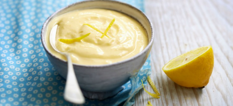 Crème au citron légère et raffinée