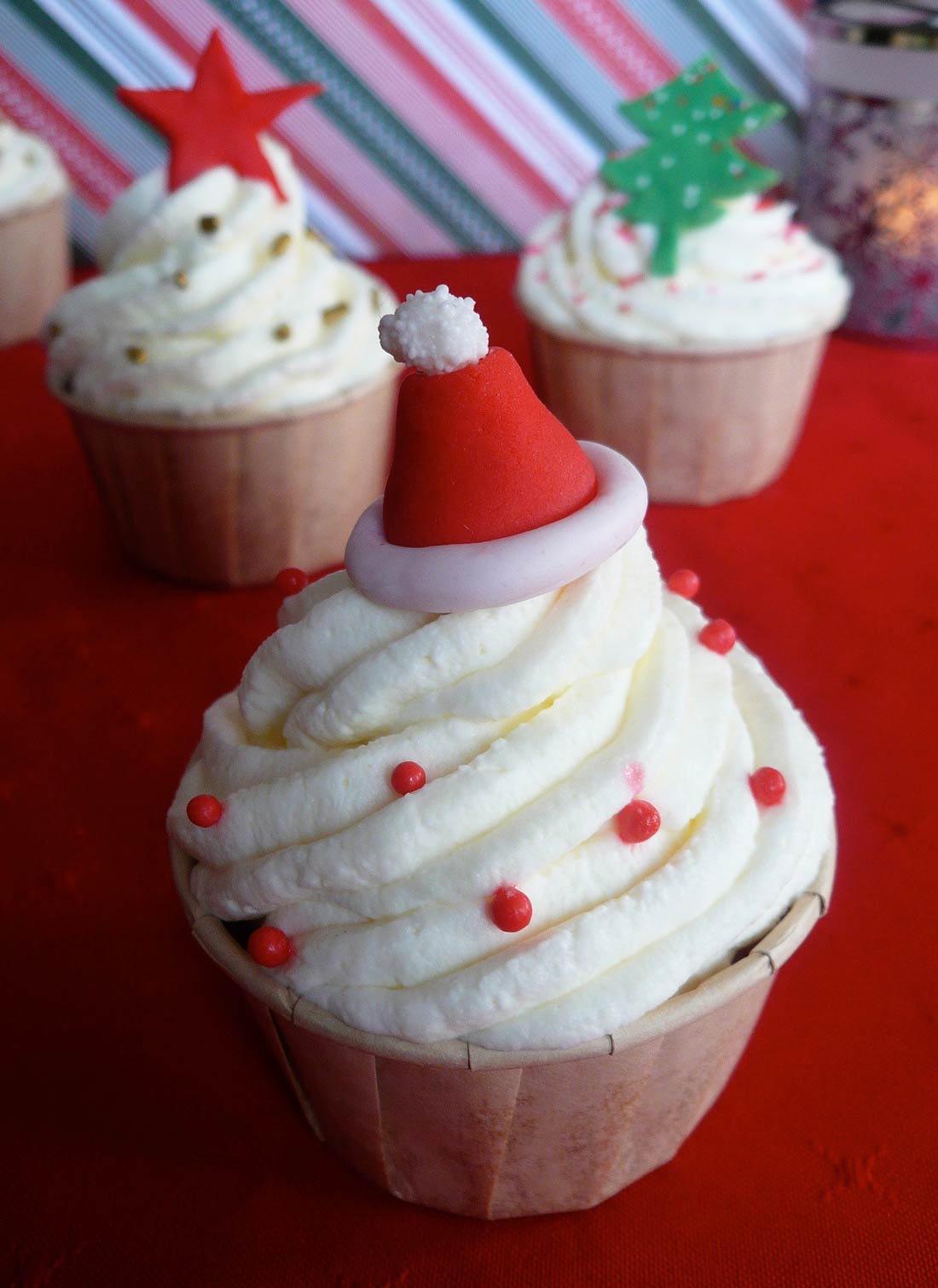 Cupcakes de Noël