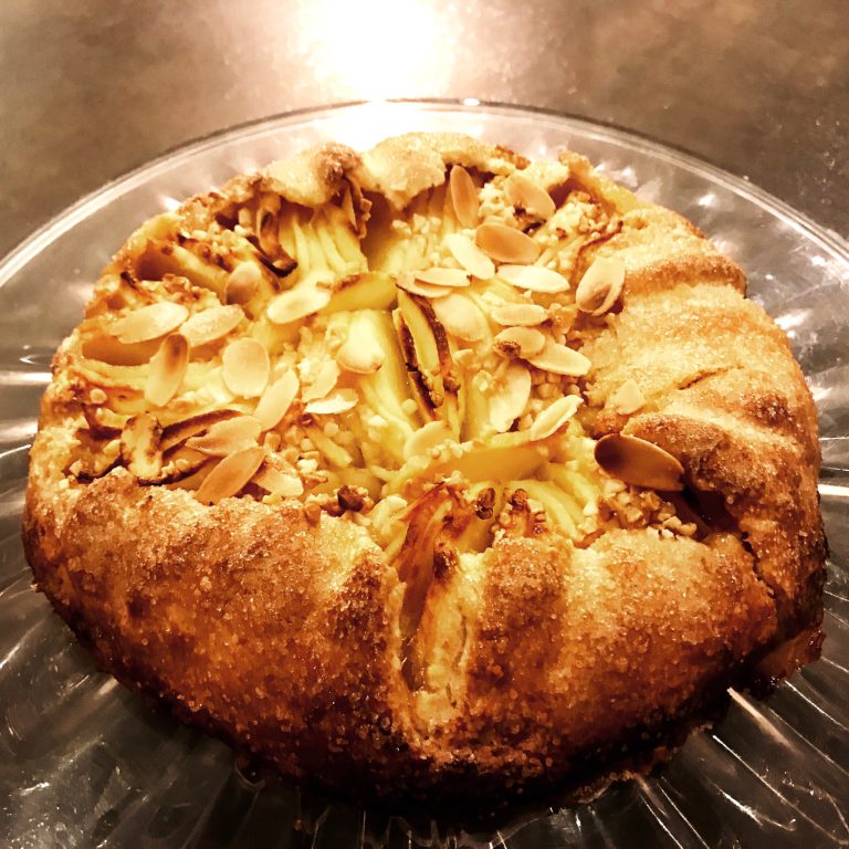 La Tarte Rustique Pommes Amandes