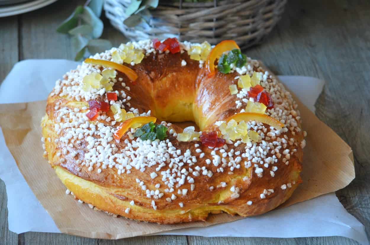 La brioche des rois provençale