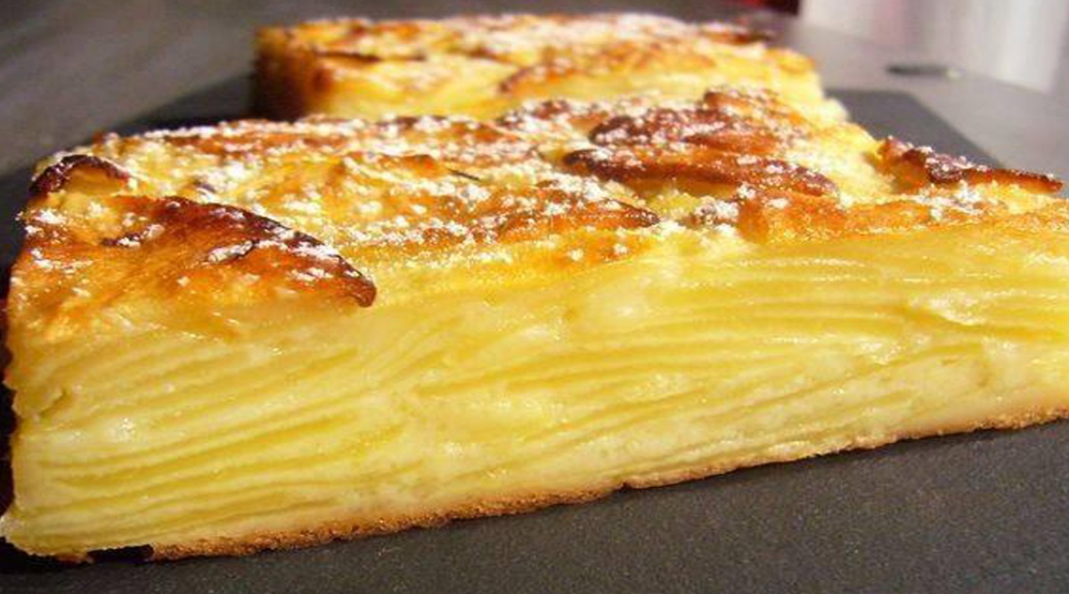 Recette Facile Et Delicieuse Gateau Invisible Aux Pommes Sans Sucres Et Sans Lait Allo Astuces Votre Carnet De Recettes Recettes Faciles