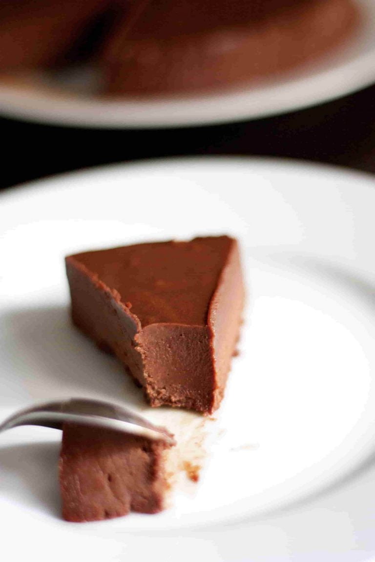 fondant au chocolat sans cuisson