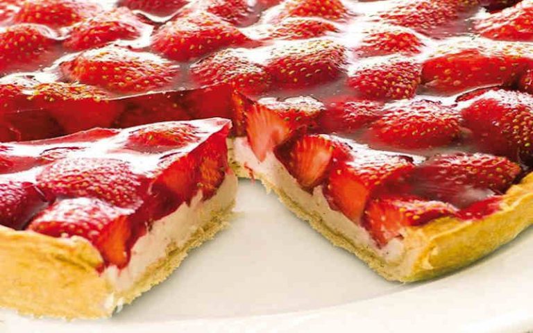 Tarte aux fraises et au yaourt