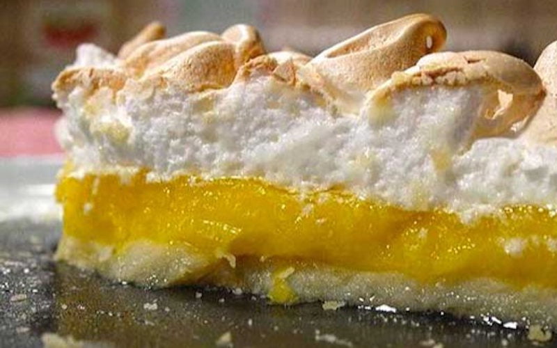 Tarte au citron meringuée authentique