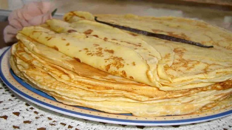 Pâte à crêpes à la vanille