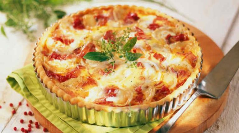 Quiche napolitaine