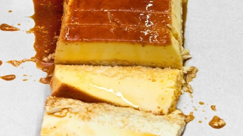 Flan à la noix de coco