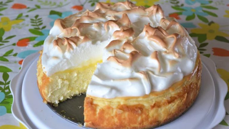 Gâteau au citron meringuée