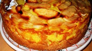 Le Gâteau Flan Aux Pommes de ma grand-mère