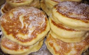 Beignets aux pommes à la poêle