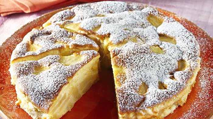 Gâteau Flan aux Pommes