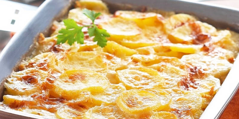 Gratin de Pommes de Terre Léger