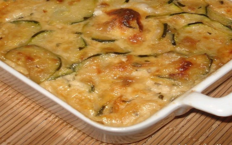 Gratin de courgettes au chèvre