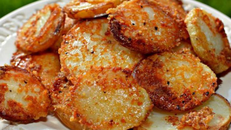 Pommes de terre gratinées au parmesan