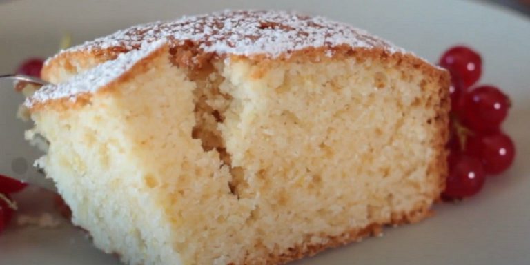 Gâteau au yogourt et citron moelleux