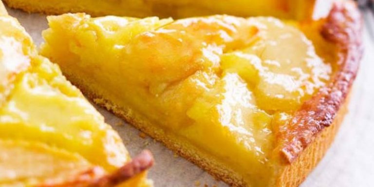 Tarte aux pommes de normandie