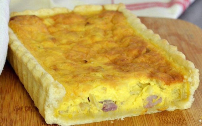 Quiche alsacienne aux oignons