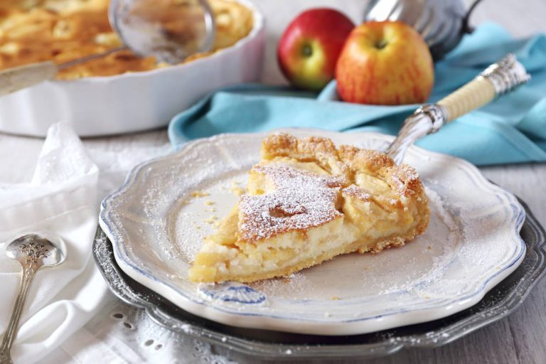 Gâteau croquant aux pommes