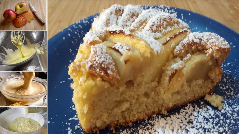 Gâteau aux pommes de la grand-mère