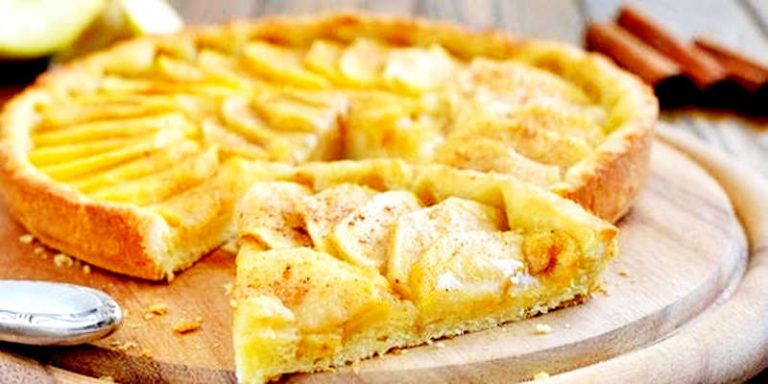 Gâteau aux pommes à la ricotta