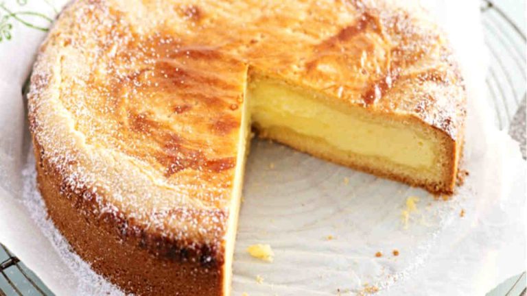 Gâteau à la crème pâtissière