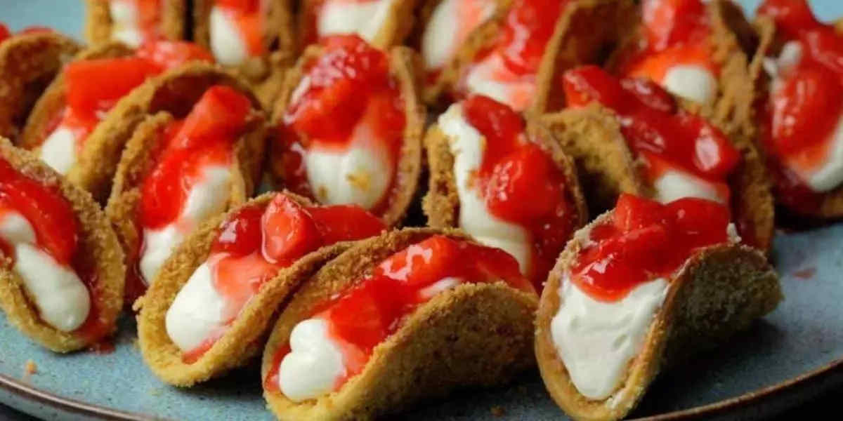 Petites bouchées aux fraises