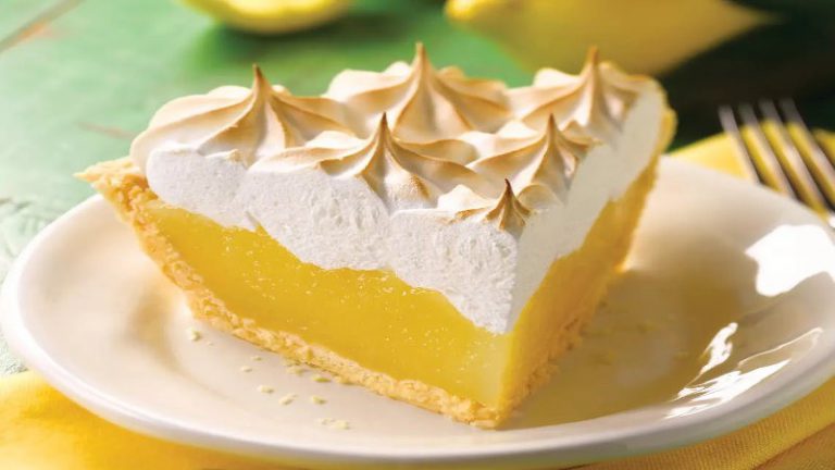 Tarte au citron meringuée