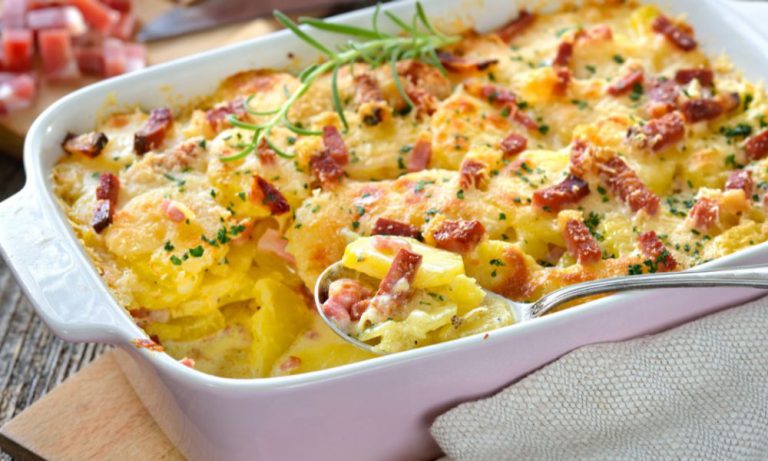 Gratin de pommes de terre normandais facile