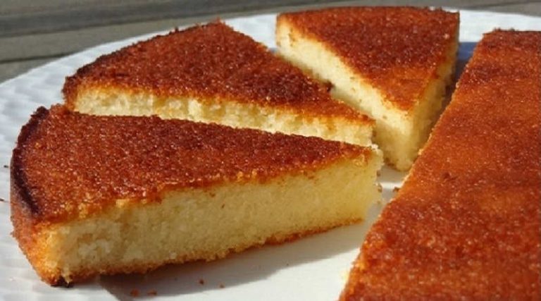 Gâteau aux blancs d’oeufs au Citron Vanille et Amande