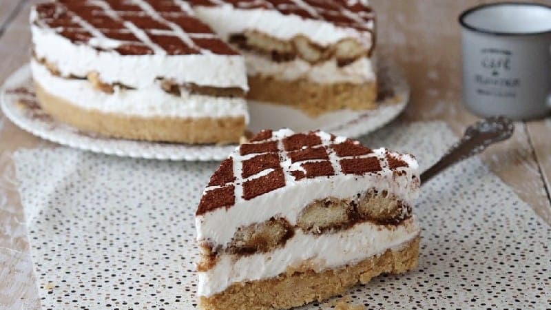 GÂTEAU TIRAMISU FROID