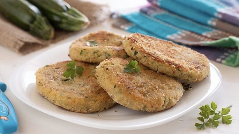 Galettes de pommes de terre et courgettes