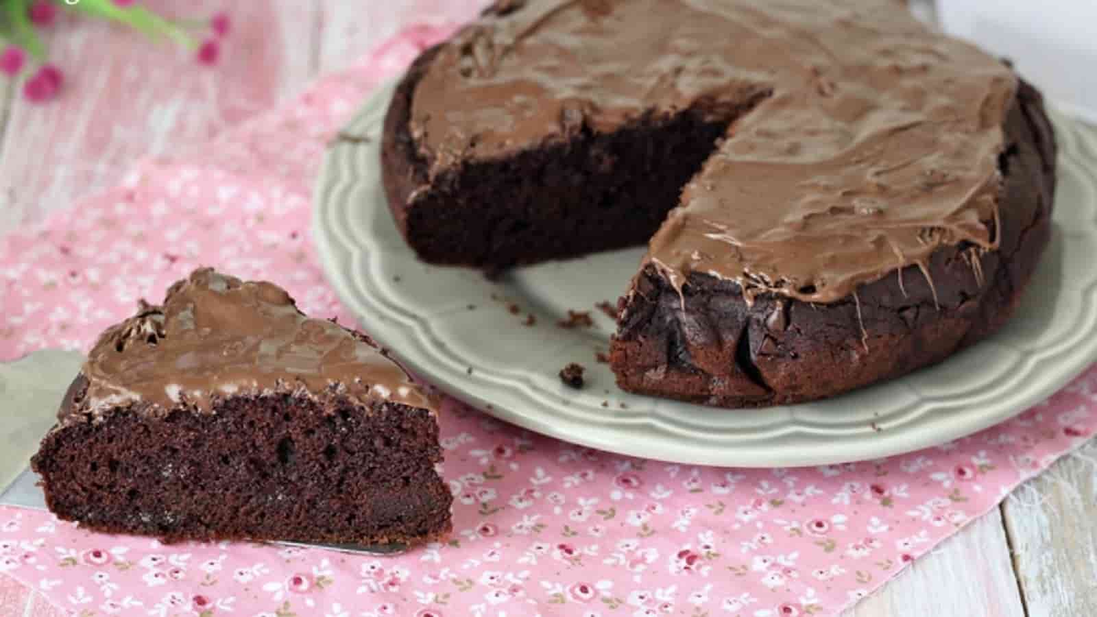 Gâteau au chocolat à 3 ingrédients