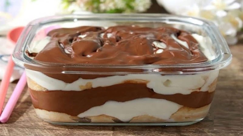 Tiramisu au Nutella sans oeufs