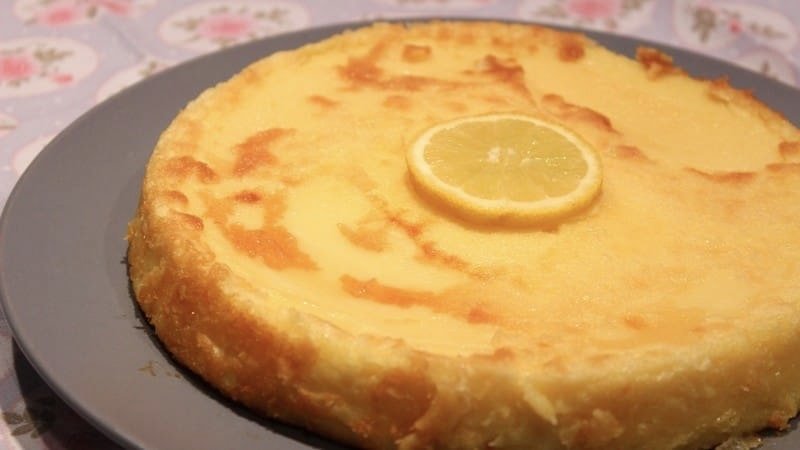 Flan au citron