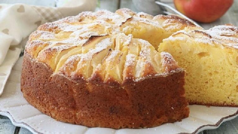 Gâteau Aux Pommes à la Ricotta