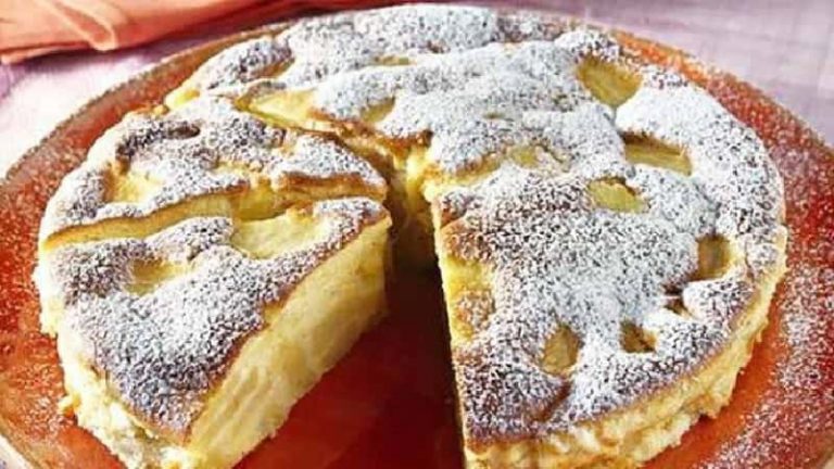 Recette Gâteau flan aux pommes