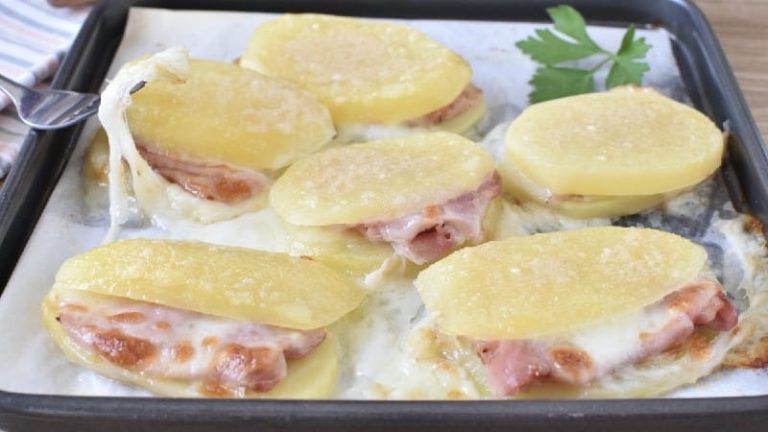 Pommes de terre farcies au parmesan