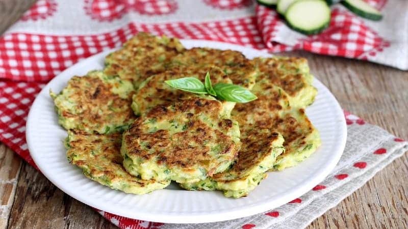 Rosti de courgettes