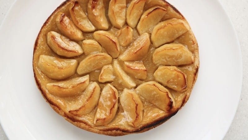 Tarte aux pommes express