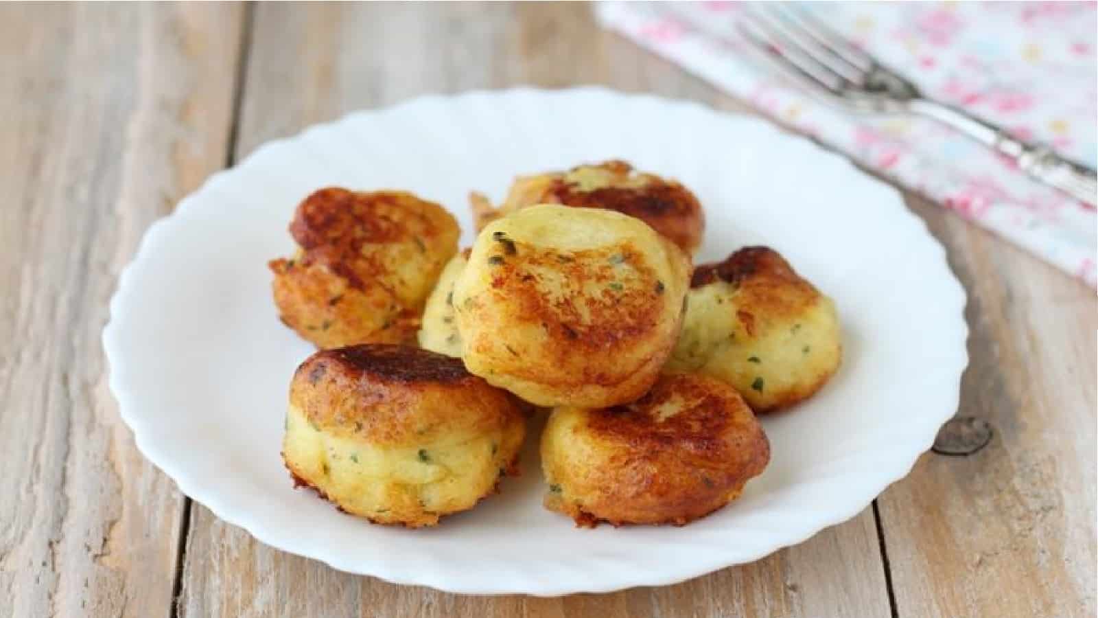 Boulettes de pommes de terre à la sicilienne