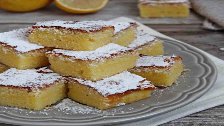 Brownies au citron sans gluten