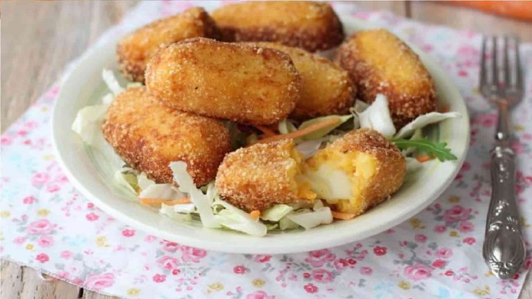 Croquettes de pommes de terre et carottes