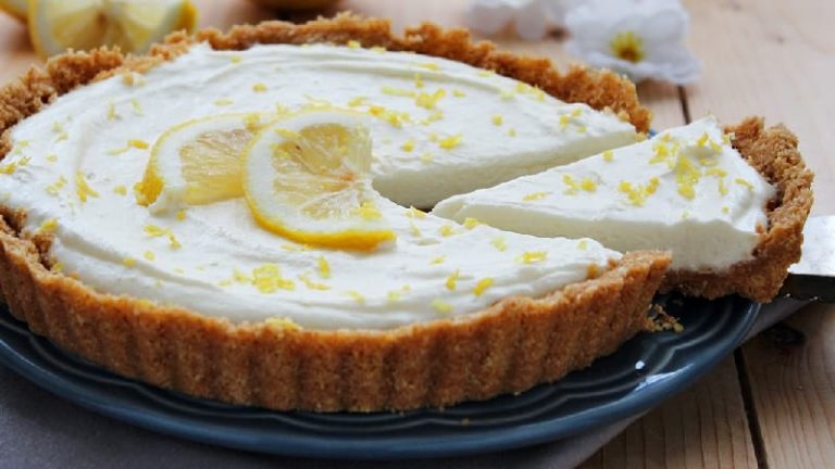 La tarte au citron sans cuisson