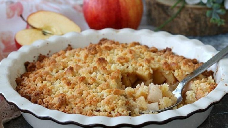 Crumble aux pommes