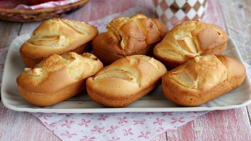 Mini cake aux pommes